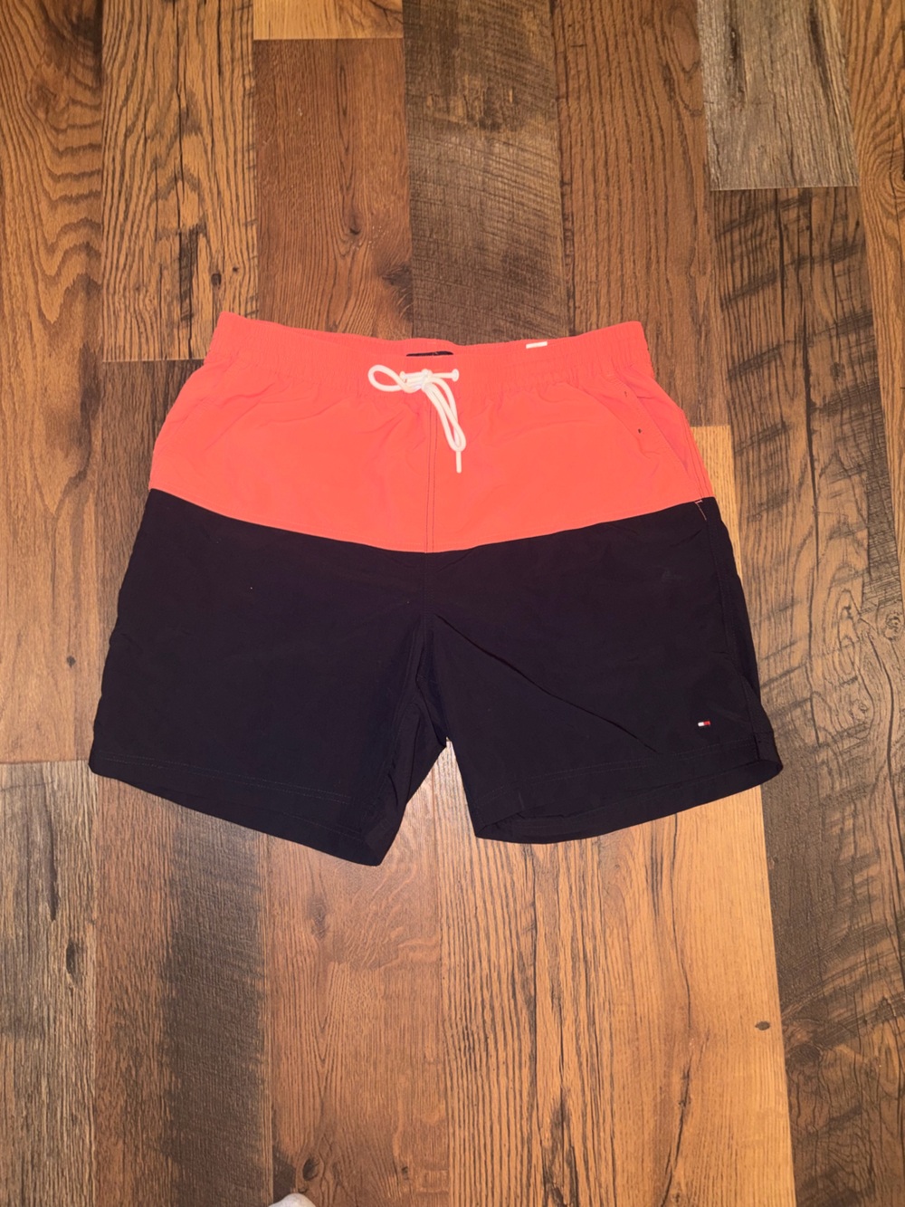 Tommy Hilfiger Men’s Two-Tone Swim Trunks
